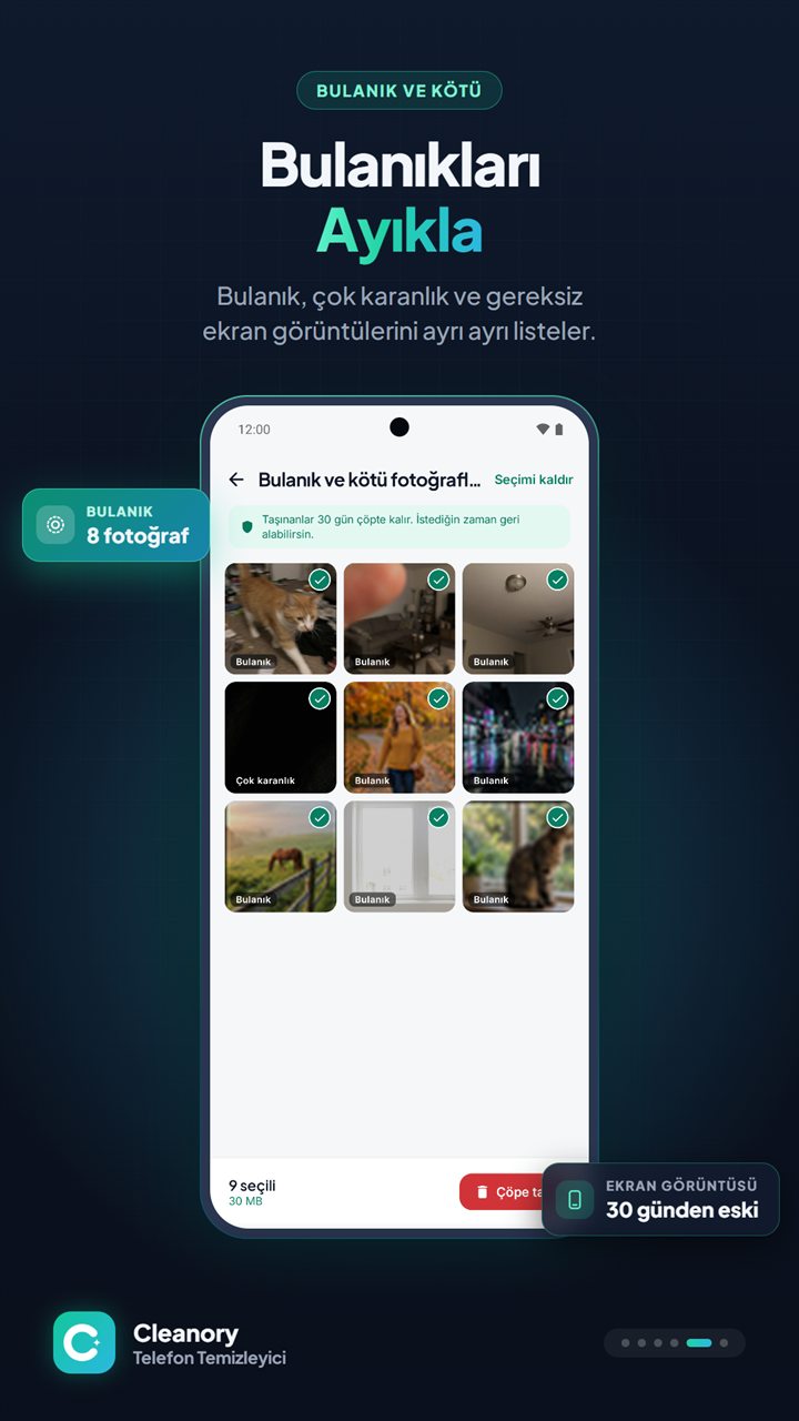 Bulanıkları ayıkla: bulanık ve kötü fotoğraflar